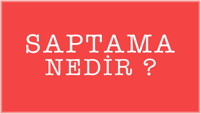 saptama nedir