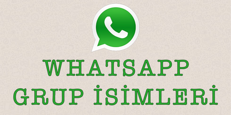 whatsapp grup isimleri